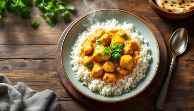 Kip Curry met Rijst &ndash; Chicken Curry with Rice (Belgian Cuisine)