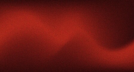 Red abstract with grain texture background, grainy gradient wallpaper, red color background with noise texture vector illustration