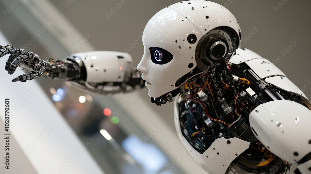 Poster humanoid robots: delve into the world of humanoid robots.