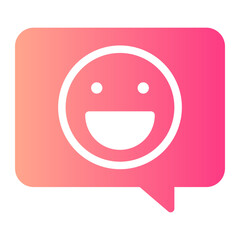 chat gradient icon