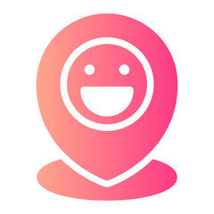 location gradient icon