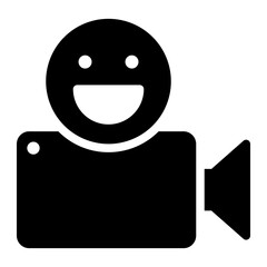video glyph icon