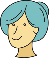 Woman Face Avatar