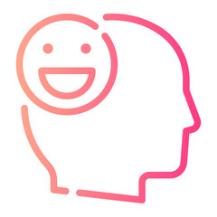 head gradient icon