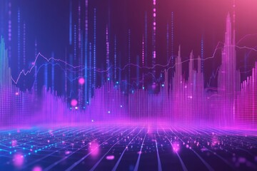 Abstract background with glowing lines. Perfect for presentations, websites, or social media.