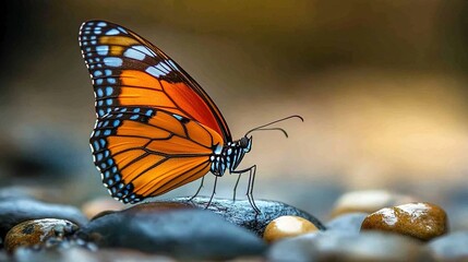 beautiful butterflies in the wild