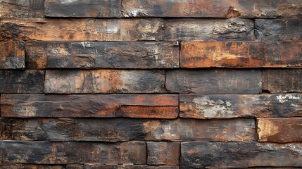 A rich and weathered wooden backdrop displaying a captivating array of brown textures background