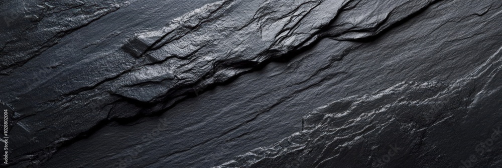 Poster dark textured slate background for design projects