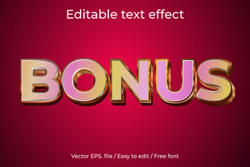 editable text effect