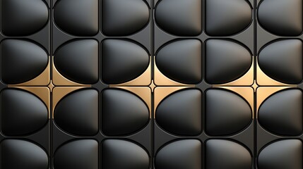 Black and Gold Pattern