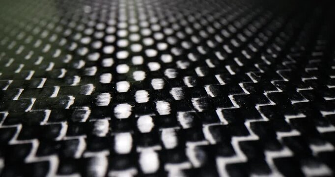 Black background with white stripes texture carbon fiber concept