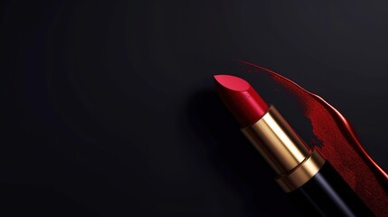 Make up lipstick mock up cosmetics wallpaper background