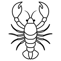  lobster vector art illustration