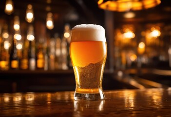 detailed close visualization craft beer showcasing unique rich foam patterns, amber, ale, beverage, bubbles, carbonation, clarity, drink, draft