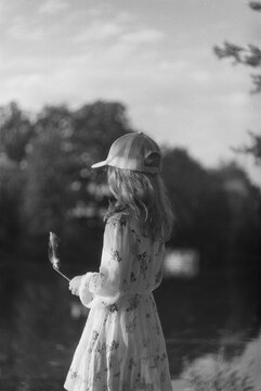 little girl from the city of Pushshkin