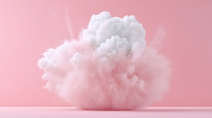 Fototapeta premium Pink Cloud Explosion