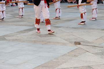 Basque folk dance show