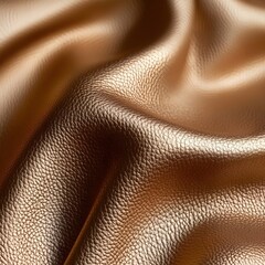 Leather texture: Elegant folds and shading A representation of high quality leather with visible wrinkles and shading that highlight the softness and structure of the material.