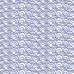 Flower sketch. Hand drawn vector illustration. Blue pen or marker drawing. Primitive kids picture