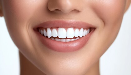 Obraz premium Smiling young Asian Indian model showcasing healthy teeth for dental promotion