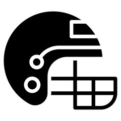 Helmet icon vector image. Can be used for Sport Equipment.