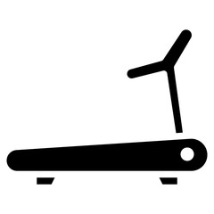 Treadmill icon vector image. Can be used for Sport Equipment.