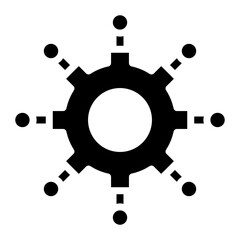 Resource Allocation icon vector image. Can be used for Action Plan.