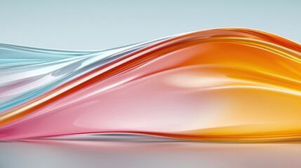 Abstract Shiny Waves