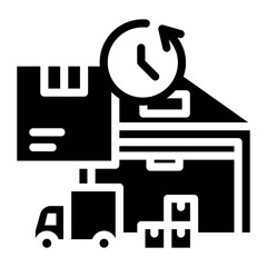 Fulfillment Center icon vector image. Can be used for Order Fulfilment.