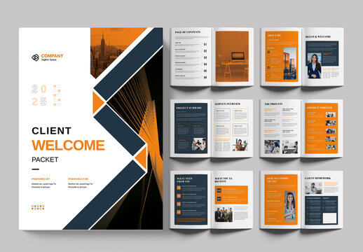 Client Welcome Packet Template Layout