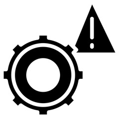 Risk Management icon vector image. Can be used for Professional Services.