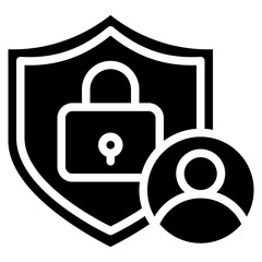 Account Privacy icon vector image. Can be used for Safe Payment.