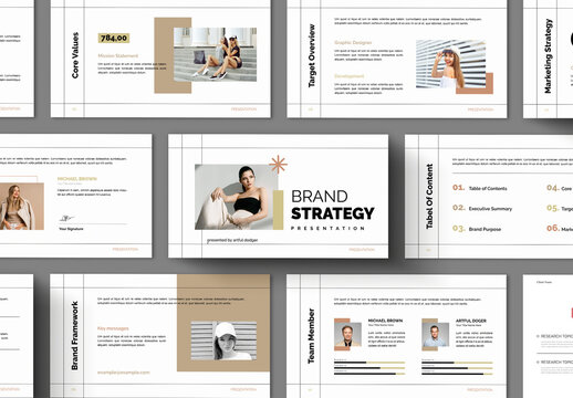 Brand Strategy Presentation Template