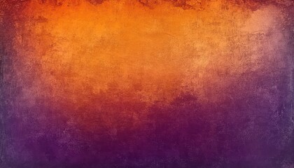 Obraz premium Rich gradient texture in dark orange, brown, and purple for autumn celebrations