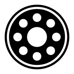 Print Chamber icon vector image. Can be used for Additive Maufacturing.