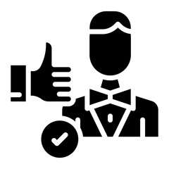 Performance Appraisal icon vector image. Can be used for Organization.