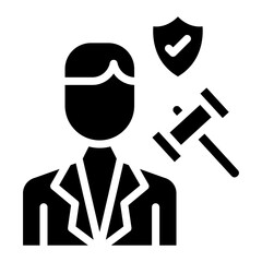 Authority figure icon vector image. Can be used for Thought Leadership.