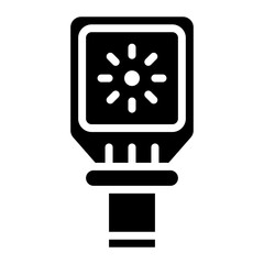 Thermal Imaging Sensor icon vector image. Can be used for Sensors.