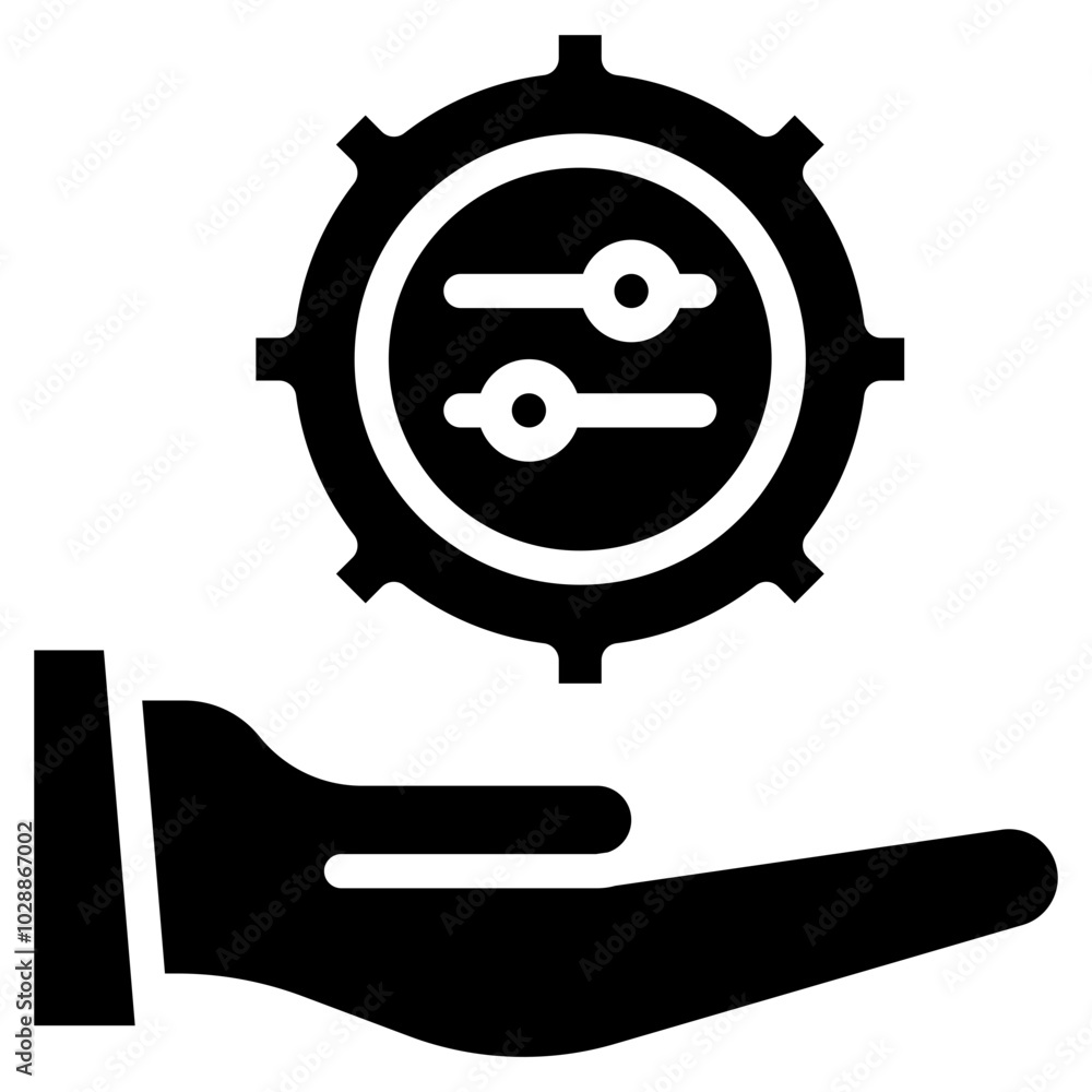 Poster preferences icon vector image. can be used for business onboarding.