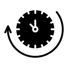 Downtime icon vector image. Can be used for Business Disruption.