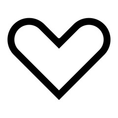 Heart icon vector image. Can be used for World Refugee Day.