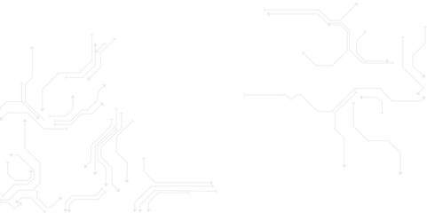 colorful lines with dots in white background. Electronic circuit board on yellow background.Vactor abstract tecnology.