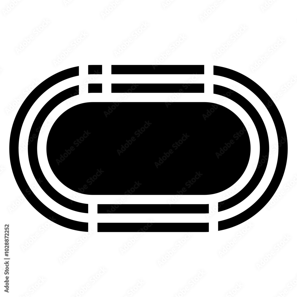 Poster relay exchange zone icon vector image. can be used for track and field.