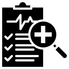 Obraz premium Diagnosis icon vector image. Can be used for ADHD.