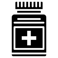 Medication icon vector image. Can be used for ADHD.