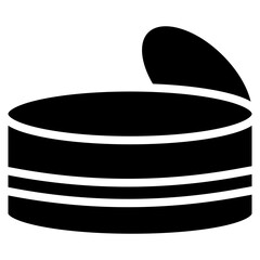 Tin icon vector image. Can be used for Raw Metrial.
