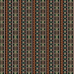 Arabian ethnic fabric pattern features a striking geometric design in vibrant green tones, beautifully contrasted ethnic a black background. The play  depth and  ethnic elegance, creating . This  is 