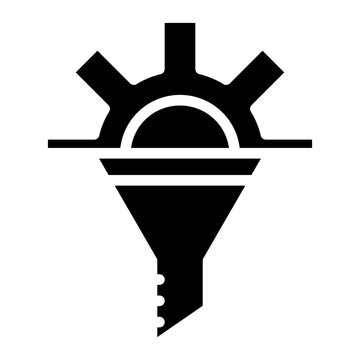 Feature Engineering icon vector image. Can be used for Data Science.