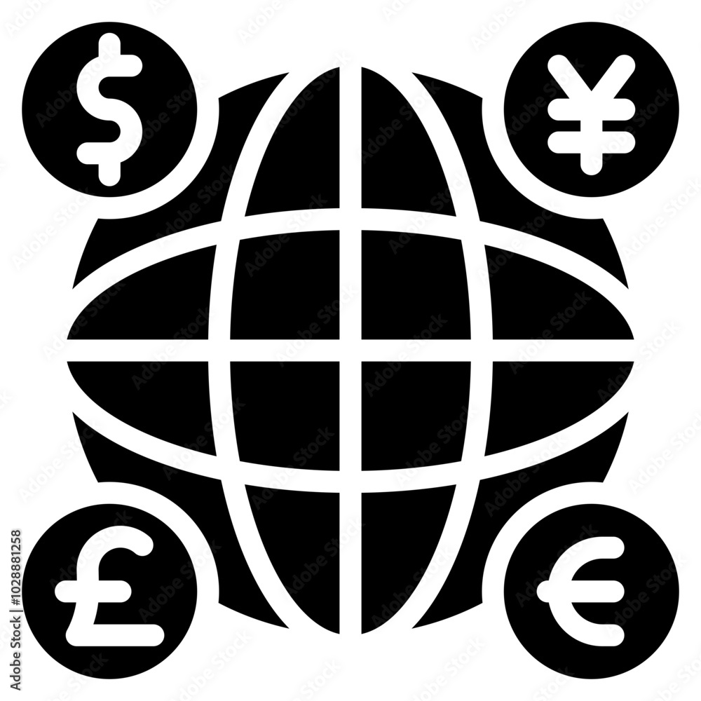 Canvas Prints Currency icon vector image. Can be used for Data Science.