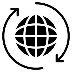 Fototapeta premium Exchange icon vector image. Can be used for Data Science.